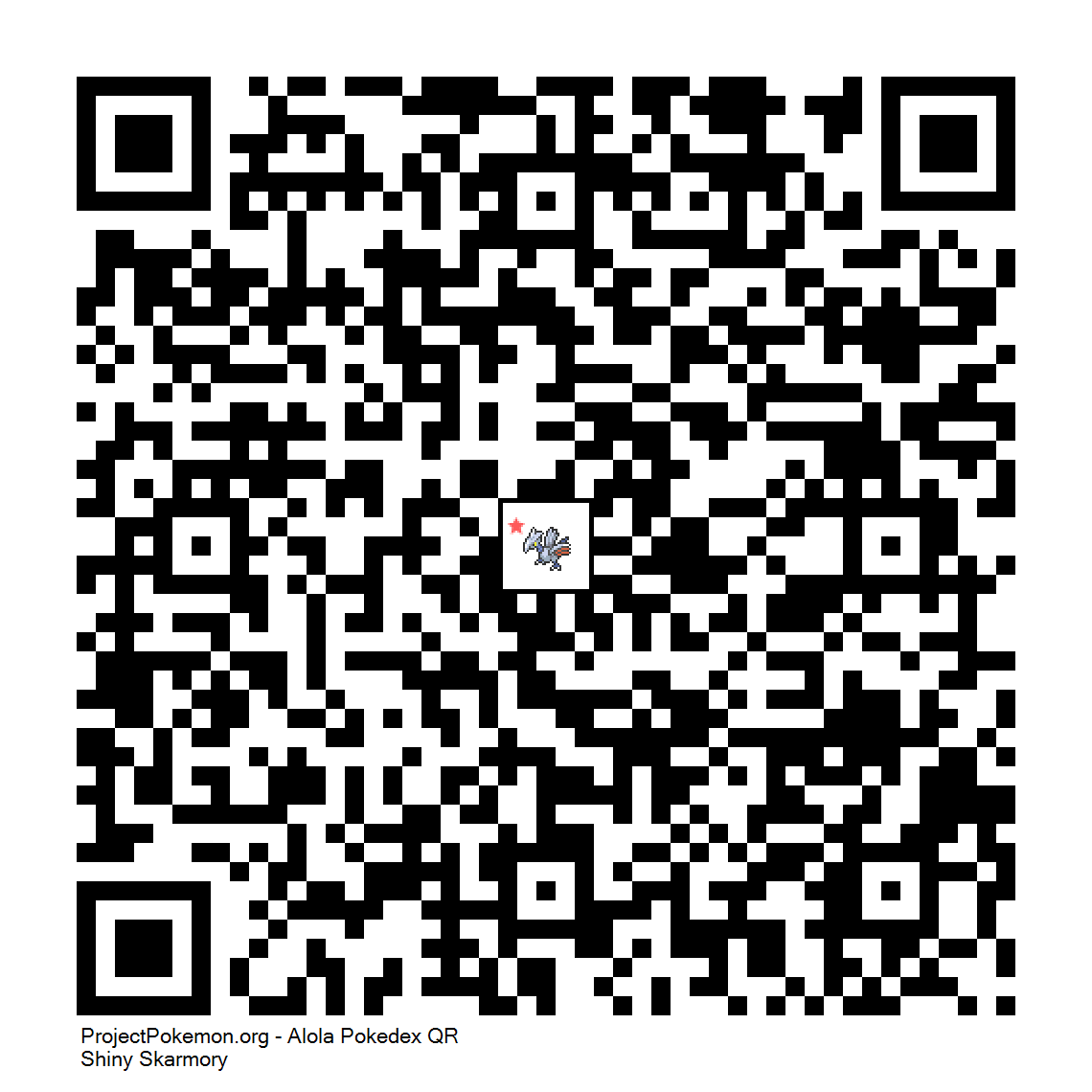 Cdigo QR de Skarmory variocolor